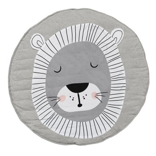 Детский коврик для малыша со львом
